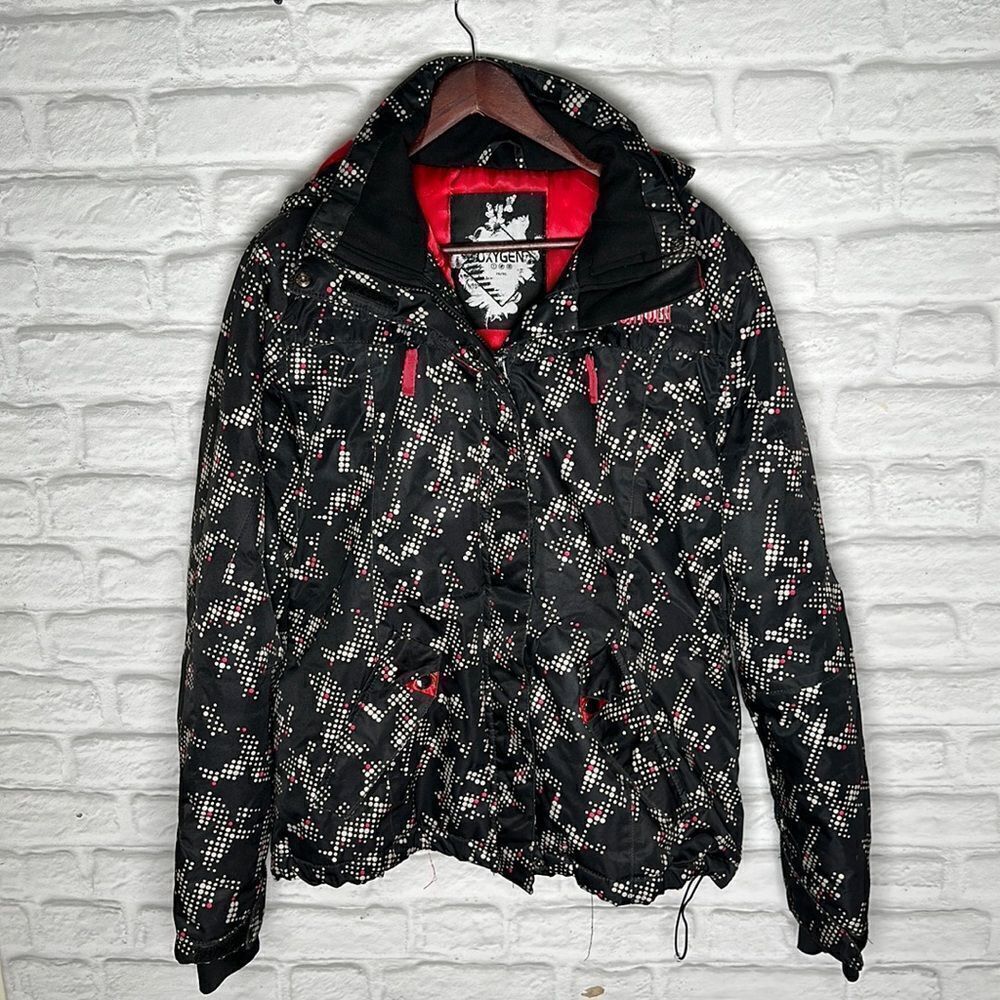 Oxygen digital camo girls winter jacket